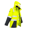 ZJ532 - Mens Hi Vis 4 in 1 Waterproof Jacket y/n front side