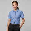 LB6200 - Ladies Wrinkle Free Chambray Short Sleeve Shirt