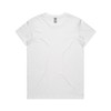 White - Front - 4001 Women's Maple Tee - AS COLOUR White - Front - 4001 Women's Maple Tee - AS COLOUR