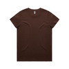 Chestnut - Front - 4001 Women's Maple Tee - AS COLOUR Chestnut - Front - 4001 Women's Maple Tee - AS COLOUR