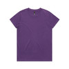 Purple - Front - 4001 Women's Maple Tee - AS COLOUR Purple - Front - 4001 Women's Maple Tee - AS COLOUR