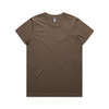 Walnut - Front - 4001 Women's Maple Tee - AS COLOUR Walnut - Front - 4001 Women's Maple Tee - AS COLOUR