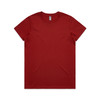 Cardinal - Front - 4001 Women's Maple Tee - AS COLOUR Cardinal - Front - 4001 Women's Maple Tee - AS COLOUR