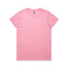 Bubblegum - Front - 4001 Women's Maple Tee - AS COLOUR Bubblegum - Front - 4001 Women's Maple Tee - AS COLOUR