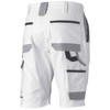 White - Back- BSHC1422 - Painters Contrast Cargo Short - Bisley Workwear
