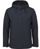 Navy - Front - 3WSH - Pdm Three Layer Hooded Softshell Jacket -2Xs