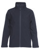 Navy - Front - 3WSJ - PDM THREE LAYER SOFTSHELL JACKET