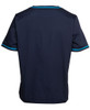 Navy/Aqua Back