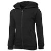 3PZH - Kids P/C Full Zip Hoodie - Black Side