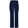 CSP944LL - Womens Straight Leg Scrub Pant - Midnight Navy - Back