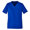 CST941LS - Womens Easy Fit V-Neck Scrub Top Electric Blue