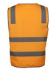 Orange - Alternate - 6DVSV - JB's VIC RAIL (D+N) ZIP SAFETY VEST