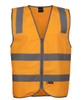 6DVSV - JB's VIC RAIL (D+N) ZIP SAFETY VEST