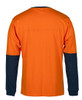 Orange/Navy Back