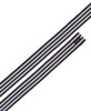 Black / White - Front - 5ACBY - JB's CHANGEABLE YARN DYED CROSS BACK APRON STRAP