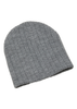 Grey Heather - 4455 Heather Cable Knit Beanie