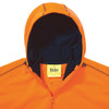 Orange / Navy - Hood - BK6819 - Hi Vis Two Tone Fleece Hoodie - Bisley Workwear