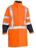 BJ6955XT - X Taped Hi Vis TTMC Stretch PU Rain Coat