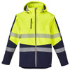 ZJ453 - Unisex 2 in 1 Stretch Softshell Taped Jacket