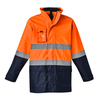 ZJ220 - Mens Hi Vis Basic 4 in 1 Waterproof Jacket O/N Front