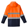 ZJ220 - Mens Hi Vis Basic 4 in 1 Waterproof Jacket O/N Back