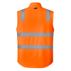 ZV426 - Unisex Hi Vis Softshell Vest O/N BACK