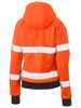 BKL6819T - Womens Taped Hi Vis Fleece Hoodie