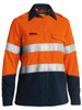 BL8082T - Womens Taped Two-Tone Hi-Vis FR Vented L/S Shirt