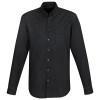 S017ML - Indie Mens Long Sleeve Shirt - Black