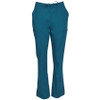 M9720 - Ladies Semi-Elastic Waist Tie Solid Colour Scrub Pants - Teal