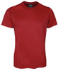Red - Front - 7PNFT - PODIUM KIDS POLY TEE