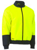 BJ6730 - Two Tone Hi Vis Bomber Jacket