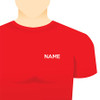 Left Chest Name or Plain Text- In-House Embroidery - Online Workwear