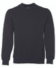 Black - Front - 3FSV - JB's V NECK FLEECY SWEAT