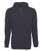 Gunmetal - Front - 3FH - JB's Fleecy Hoodie