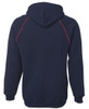 Navy / Red - Alternate - 3CFH - JB's Contrast Fleecy Hoodie -S