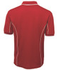 Dark Red / White - Alternate - 7PIP - Podium S/S Piping Polo -2Xs