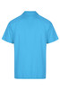 A light blue polo shirt with a classic collar, featuring a simple design and no visible patterns.