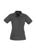 Steel Grey/Black/White - P227LS - Ladies Cambridge Polo - Biz Collection