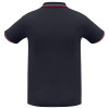 P227MS - Mens Cambridge Polo - Navy-Red-White - Back