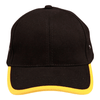 Black-Gold - CH17 Peak and Back Trim Cap - Winning Spirit