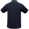 Navy / White - Back - P3200 - Mens Elite Polo - Biz Collection