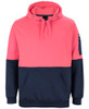 Pink / Navy - Front - 6HVPH - JB's HV PULL OVER HOODIE