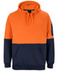 Orange / Navy - Front - 6HVPH - JB's HV PULL OVER HOODIE
