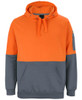 Orange / Charcoal - Front - 6HVPH - JB's HV PULL OVER HOODIE