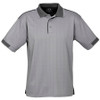 E-P9100 - Mens Noosa Polo - Silver Grey-Black