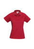 Red - P300LS - Ladies Sprint Polo - Biz Collection Red - P300LS - Ladies Sprint Polo - Biz Collection