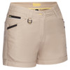 Stone - Front - BSHL1045 - Womens Flex and Move Short Short - Bisley Workwear