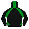 BLACK/KAWA GREEN/WHITE - Back - 1509AP - Mens Huxley Hoodie - Aussie Pacific
