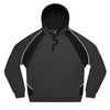  SLATE/BLACK/WHITE - Front - 1509AP - Mens Huxley Hoodie - Aussie Pacific
